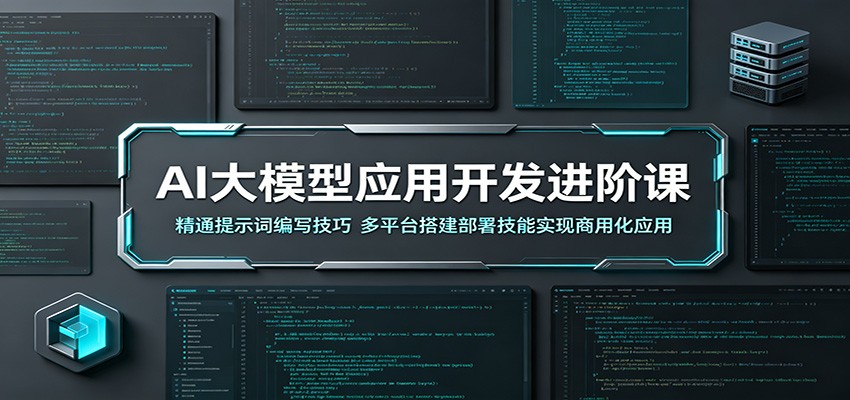AI大模型应用开发进阶课:精通提示词编写技巧,多平台搭建部署技能实现商用化应用-Scorpio丨网创
