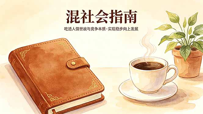 付费文章：混社会指南，吃透人情世故与竞争本质，实现稳步向上发展-Scorpio丨网创