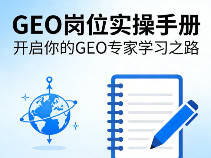 GEO岗位实操手册，开启你的GE0专家学习之路-Scorpio丨网创