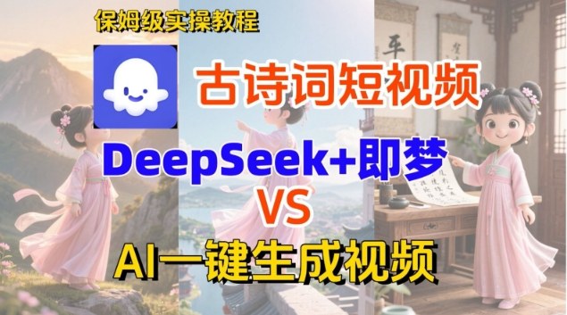 Coze扣子智能体工作流一键生成古诗词短视频,保姆级搭建教学-Scorpio丨网创