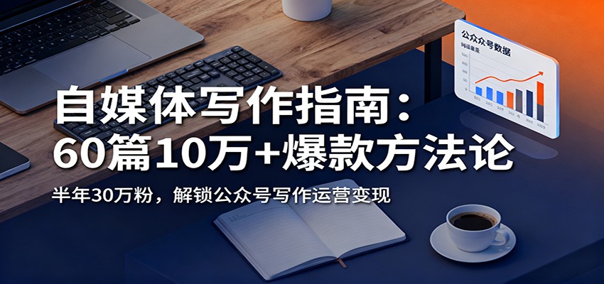 自媒体写作指南:60篇10万+爆款方法论,半年30万粉,解锁公众号写作运营变现-Scorpio丨网创