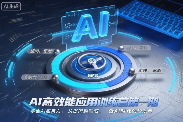 AI高效能应用训练营第一期，学会AI应用力，从提问到驾驭，做AI时代的领航者（更新）-Scorpio丨网创