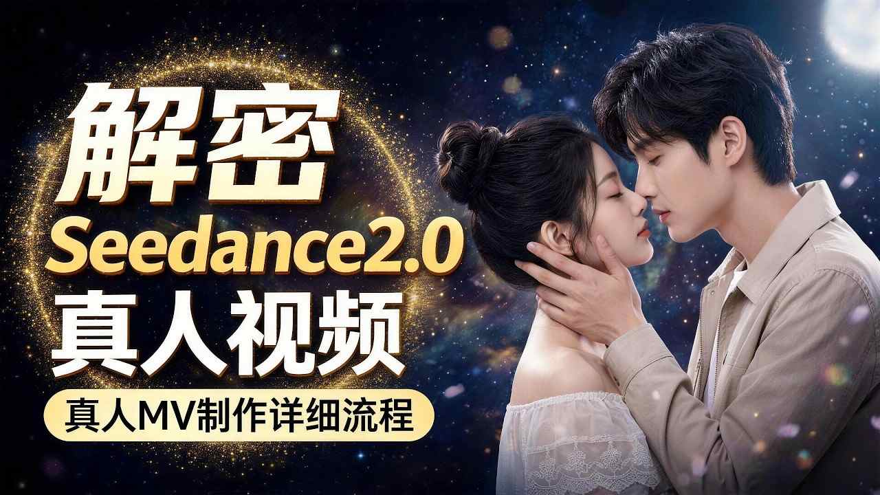 Seedance 2.0解密教程：零基础制作真人MV全流程-Scorpio丨网创