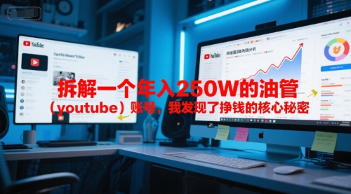 付费文章：拆解一个年入250W的油管（youtube）账号，我发现了挣钱的核心秘密-Scorpio丨网创