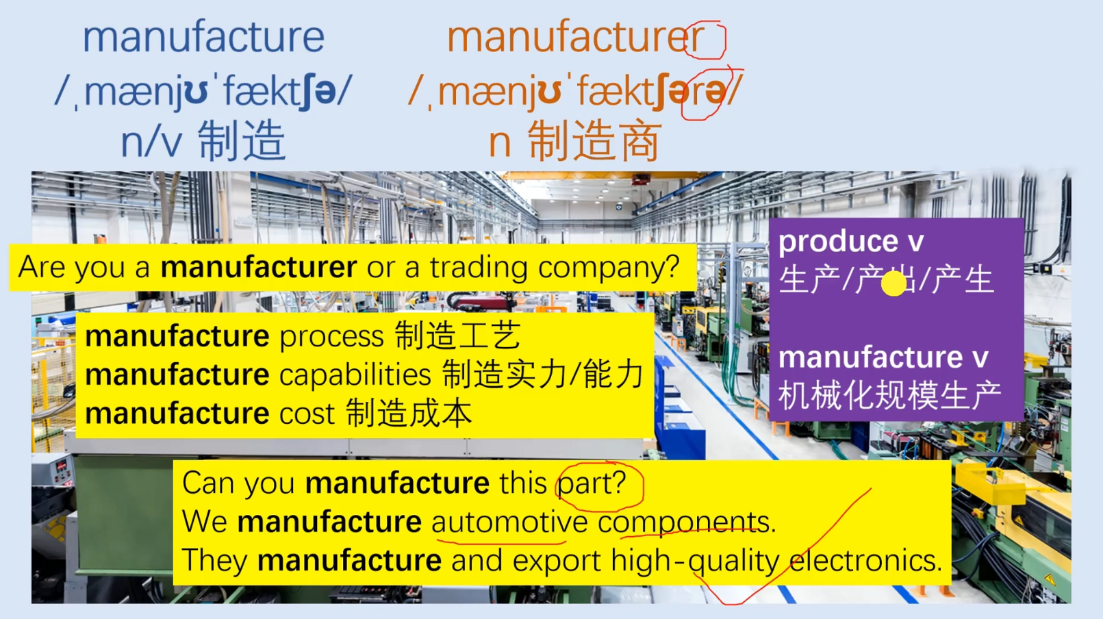Mr曹·实用外贸制造业英语课程-Scorpio丨网创