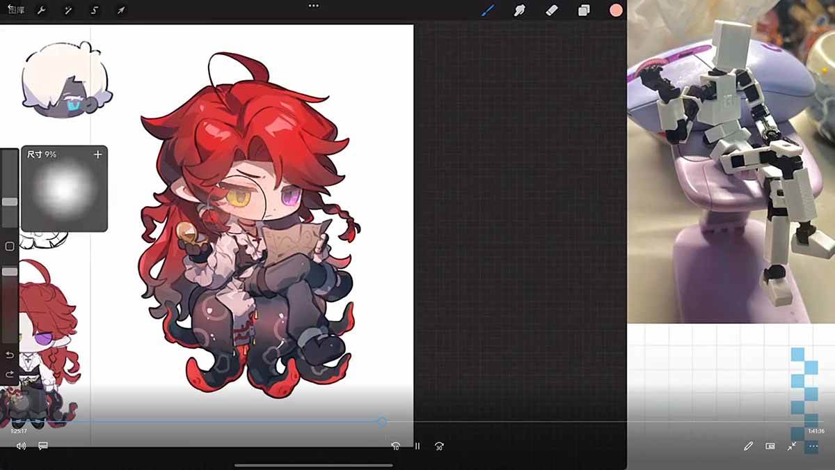 （18036期）零基础学Q版立绘：从头身比例到服装细化，掌握让角色又可爱又有设计感的核心技法-Scorpio丨网创