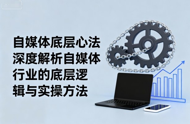 自媒体底层心法，深度解析自媒体行业的底层逻辑与实操方法-Scorpio丨网创