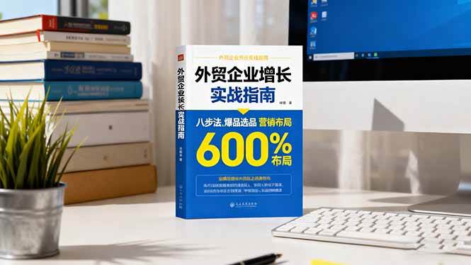 (16296期)外贸企业增长实战指南,八步法、爆品选品、营销布局,业绩增长300%-Scorpio丨网创