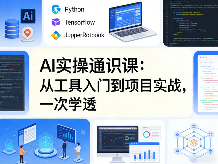 AI实操通识课，从工具入门到项目实战，一次学透-Scorpio丨网创