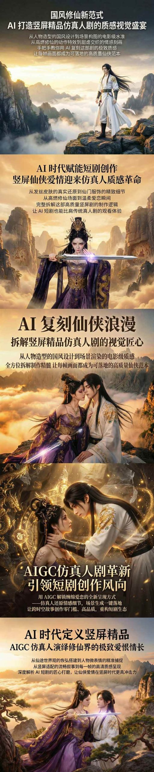 （18199期）AIGC 仿真人短剧创作革新，解锁仙侠爱恋全新呈现，一键出高质场景，零门槛打造爆款剧集-Scorpio丨网创