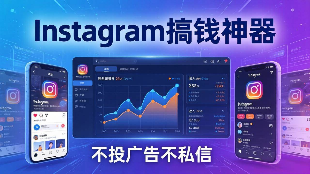 （17731期）Instagram搞钱神器：月涨6万粉+月入5万刀，不投广告不私信，靠算法+低价产品-Scorpio丨网创