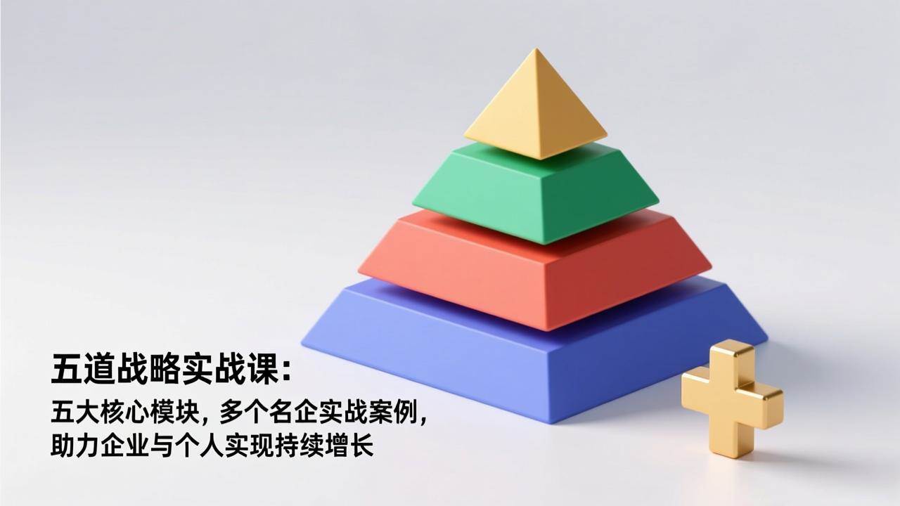 （17095期）五道战略实战课：五大核心模块，多个名企实战案例，助力企业与个人实现持续增长-Scorpio丨网创