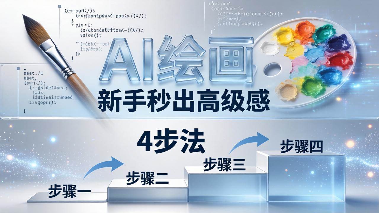 （18225期）AI绘画入门别再硬磕了！即梦4步法：万能提示词公式+BRTR框架，新手秒出高级感-Scorpio丨网创