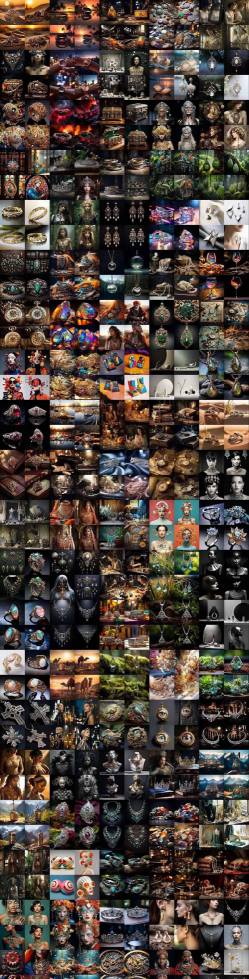 460+专业Midjourney珠宝摄影AI提示词戒指，项链-耳环-手链-宝石等，立即开始创作珠宝艺术-Scorpio丨网创