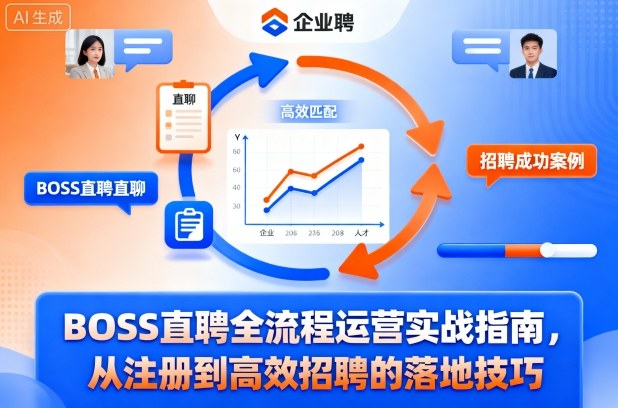 BOSS直聘全流程运营实战指南,从注册到高效招聘的落地技巧-Scorpio丨网创