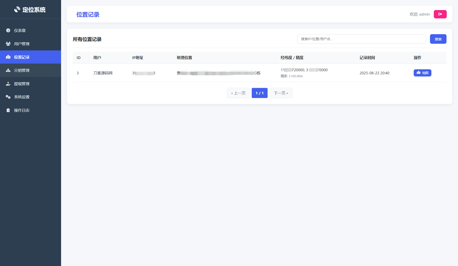 IP定位系统源码 二开版 新增分销功能-Scorpio丨网创