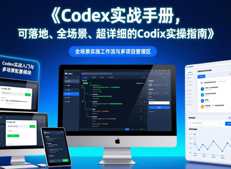 Codex实战手册，可落地、全场景、超详细的Codex实操指南-Scorpio丨网创