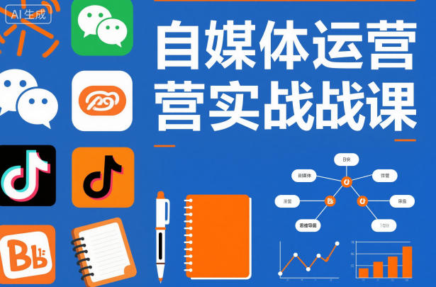 自媒体运营实战课，掌握一套系统的自媒体运营底层方法论，成为优秀的内容创作者-Scorpio丨网创