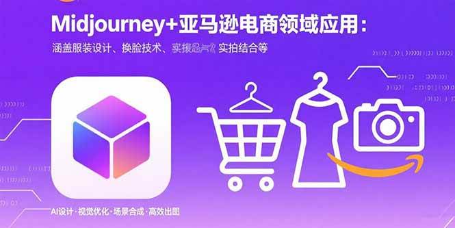 （15777期）Midjourney+电商领域商业应用：涵盖服装设计、换脸技术、实拍结合等-Scorpio丨网创