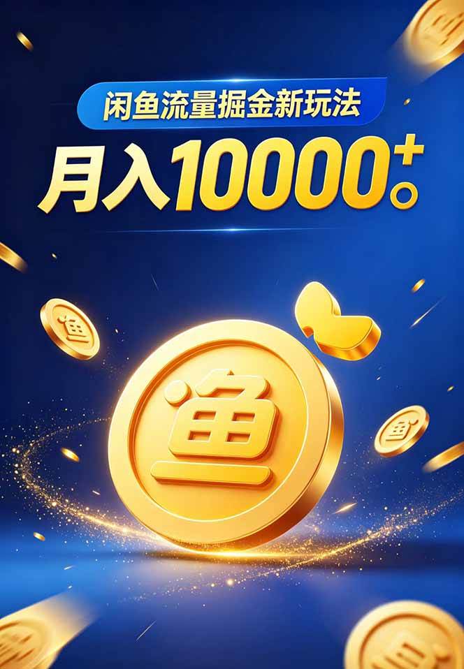 （18471期）闲鱼流量掘金虚拟资料新玩法，月入10000＋-Scorpio丨网创
