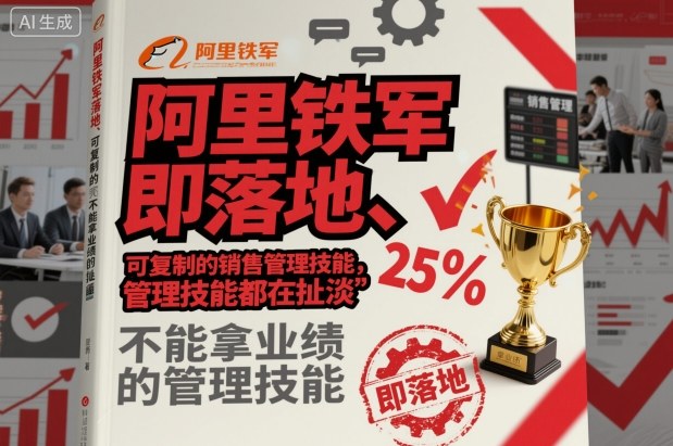 阿里铁军即落地、可复制的销售管理技能,不能拿业绩的管理技能都在扯淡-Scorpio丨网创