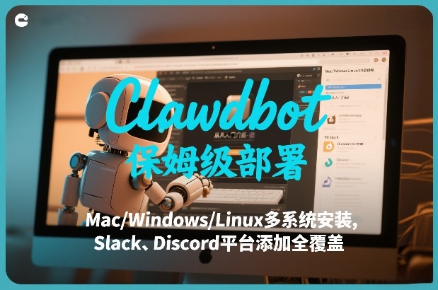 Clawdbot保姆级部署，从入门介绍、Mac/Windows/Linux多系统安装，到Slack、Discord平台添加全覆盖-Scorpio丨网创