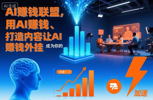 AI賺钱联盟,用AI賺钱、打造内容让AI成为你的賺钱外挂-Scorpio丨网创