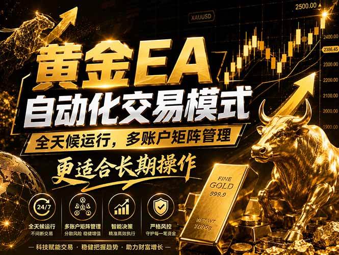 （18509期）黄金EA量化：多窗口矩阵稳定运行，系统自动执行，收益空间持续放大-Scorpio丨网创