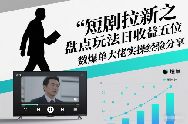 短剧拉新之盘点玩法日收益五位数爆单大佬实操经验分享-Scorpio丨网创