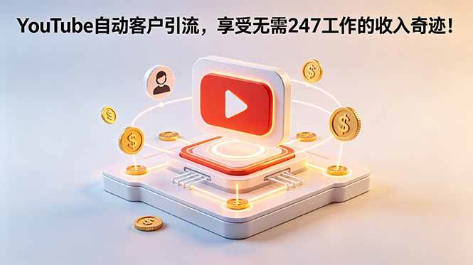 （18658期）YouTube 自动客户引流，享受无需 247 工作的收入奇迹！【原创双语字幕】-Scorpio丨网创