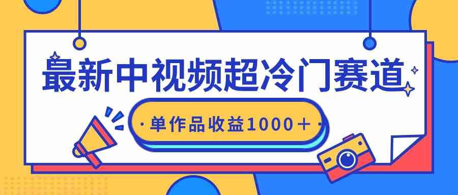 (9275期)最新中视频超冷门赛道,轻松过原创,单条视频收益1000+