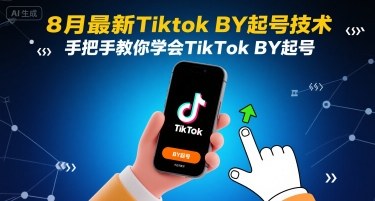 8月最新Tiktok搬运起号技术，手把手教你学会TikTok搬运起号-Scorpio丨网创