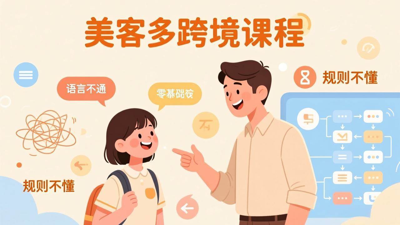 （17503期）怕语言不通、怕不懂规则？零基础小白也能做的美客多跨境课，手把手带你美客多开店稳赚-Scorpio丨网创