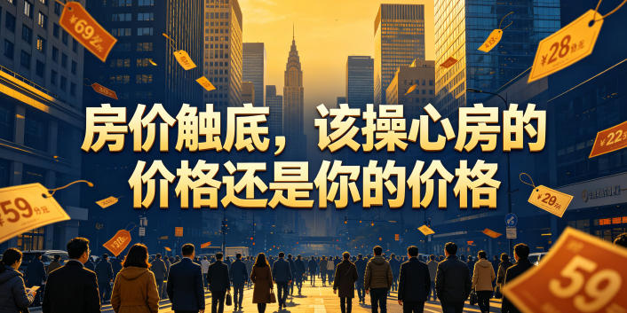 付费文章:房价触底,该操心房的价格还是你的价格-Scorpio丨网创