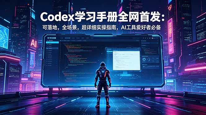 （18871期）Codex学习手册全网首发：可落地，全场景，超详细实操指南，AI工具爱好者必备-Scorpio丨网创