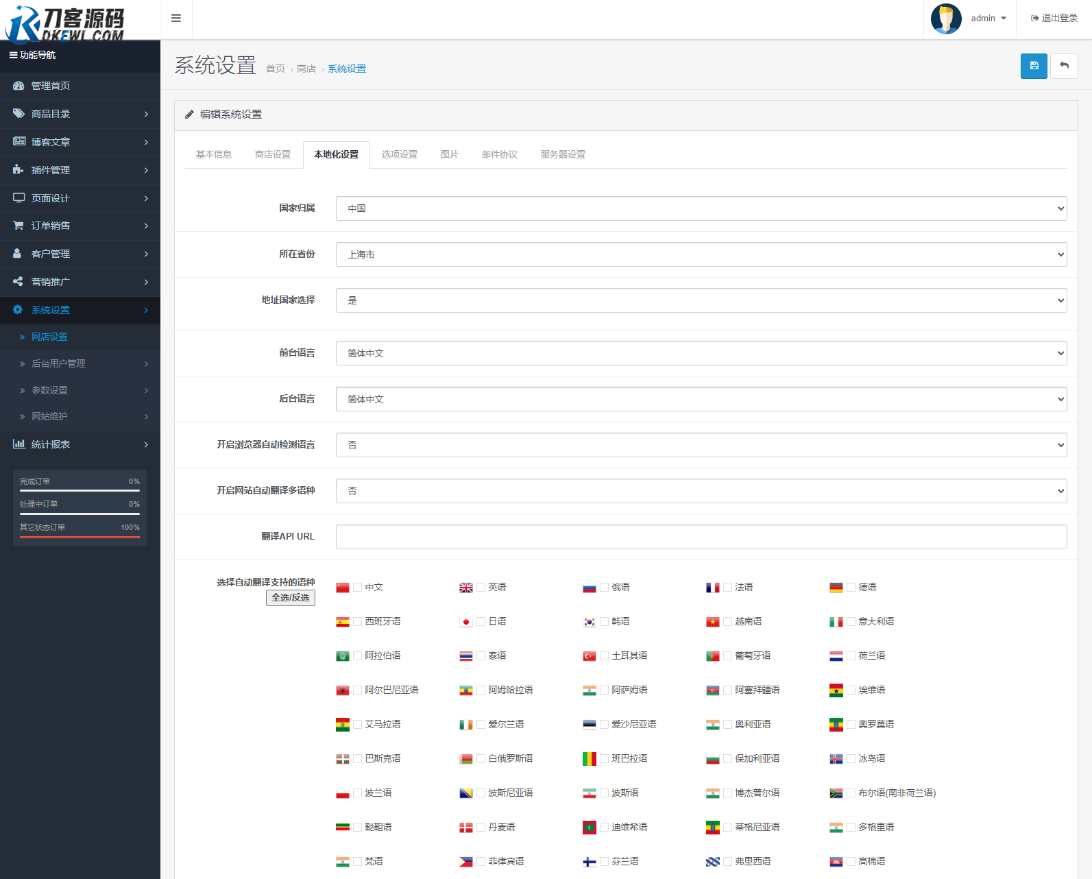 最新多语言跨境商城系统源码 跨境电商系统 全开源-Scorpio丨网创