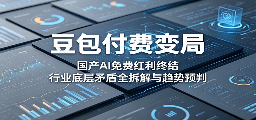 豆包付费变局:国产AI免费红利终结,行业底层矛盾全拆解与趋势预判-Scorpio丨网创