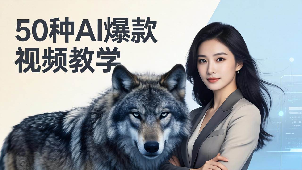 （17815期）50种AI爆款视频教学：影视级古诗词+治愈萌宠+山海经蛟龙，高阶宝典商业落地-Scorpio丨网创